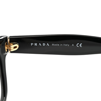 Prada Square Sunglasses SPR 07P Black 5 of 7