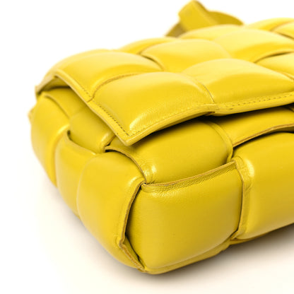 Bottega Veneta Nappa Maxi Intreccio Padded Cassette Crossbody Bag Buttercup 8 of 9