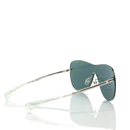 Chanel Shield Runway Sunglasses 2747 Silver Grey 3 of 7