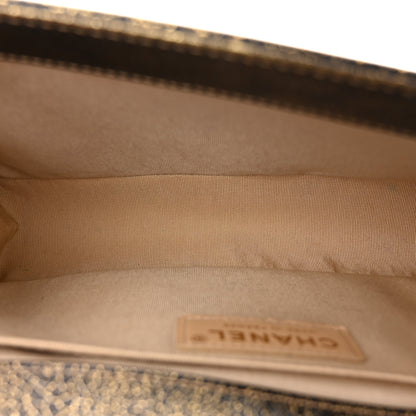 Chanel Cracked Metallic Calfskin Quilted Medium Boy Flap Gold 5 of 10