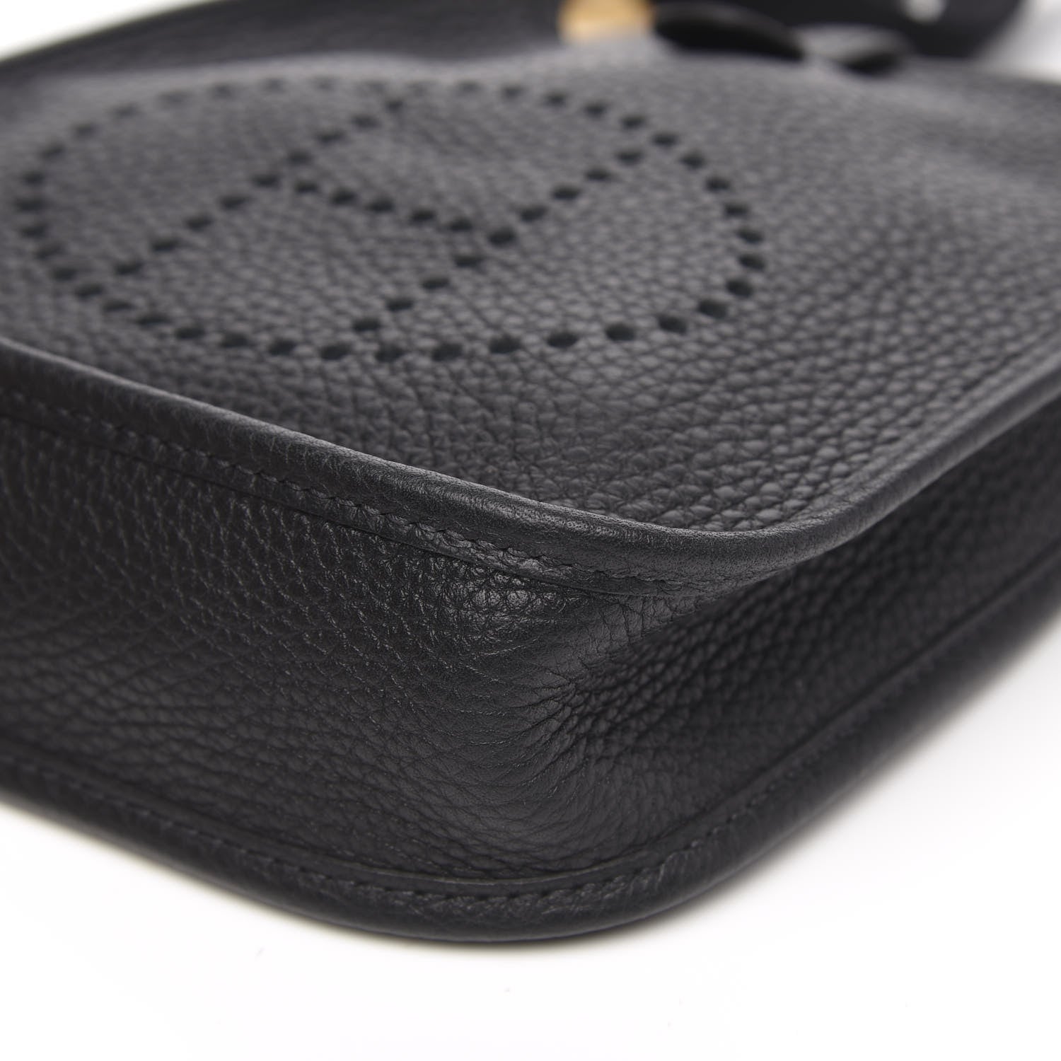 Hermes Taurillon Clemence Evelyne TPM Black 8 of 8