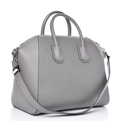 Givenchy Sugar Goatskin Medium Antigona Pearl Grey 3 of 12