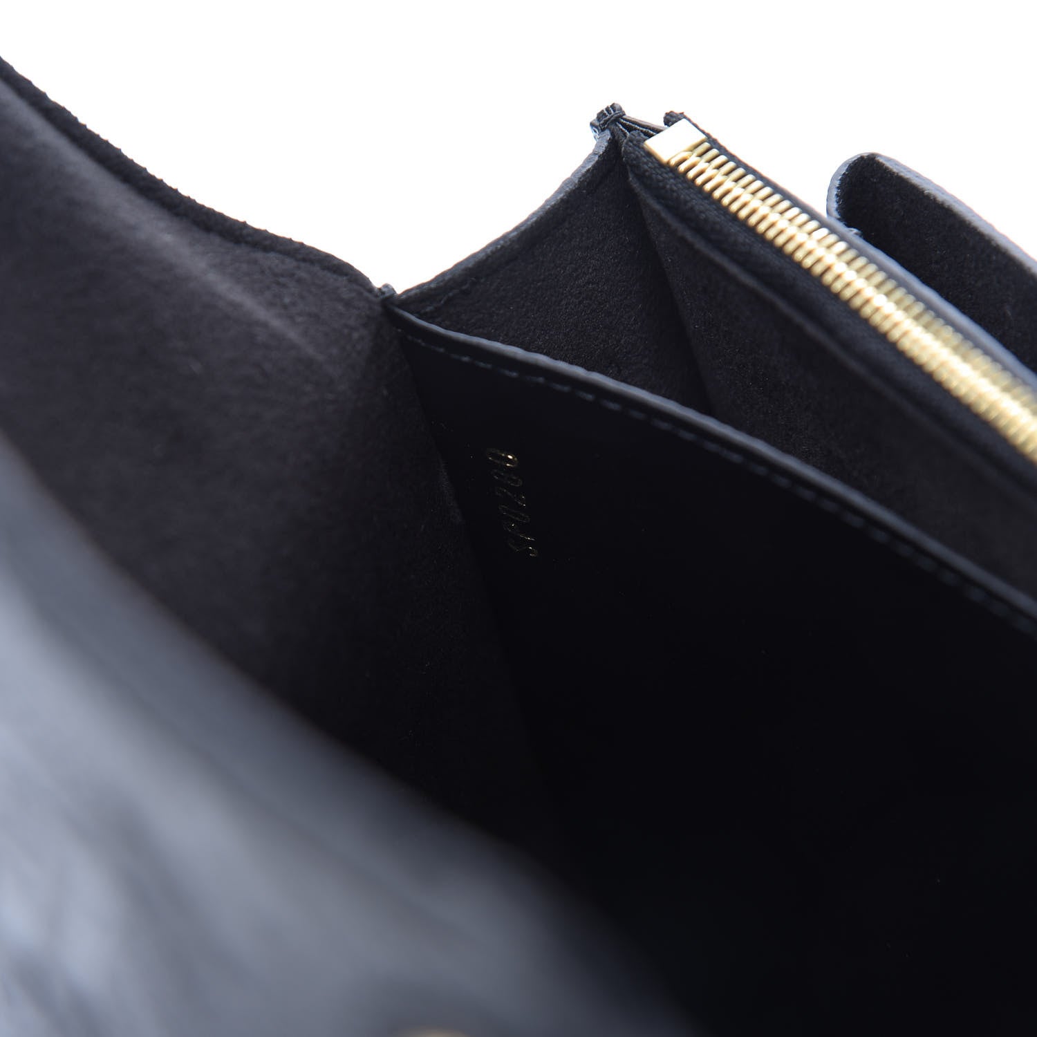 Louis Vuitton Empreinte Vavin Chain Wallet Black 9 of 10
