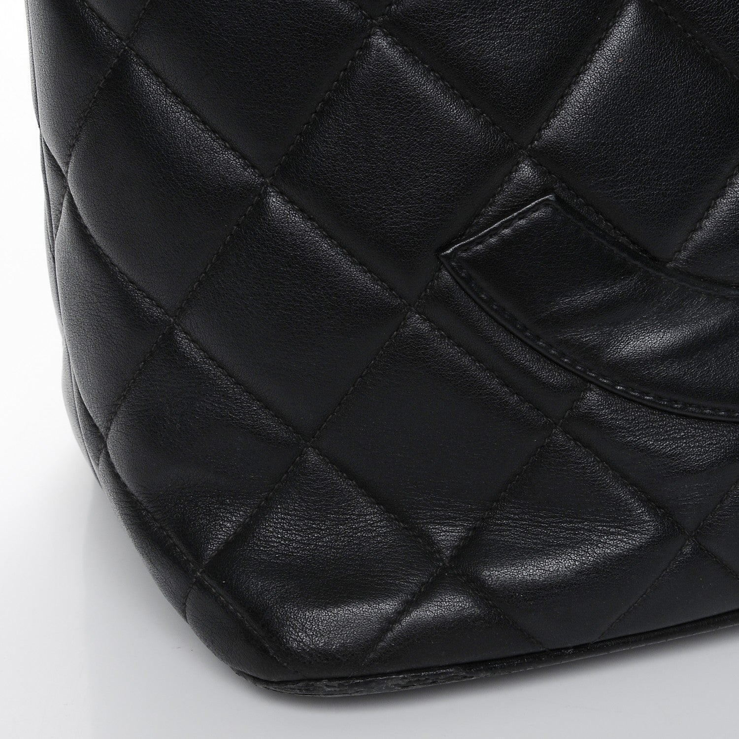 Chanel Lambskin Quilted Medallion Tote Black 9 of 15