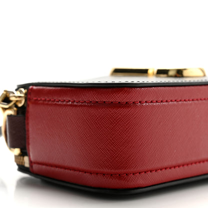 Marc Jacobs Saffiano Small Snapshot Camera Bag Black Multicolor 8 of 9