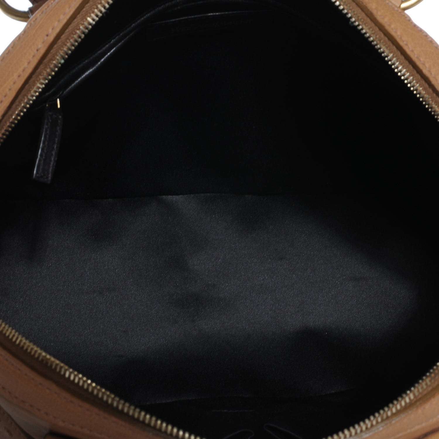 Saint Laurent Leather Large Muse Tan 6 of 8