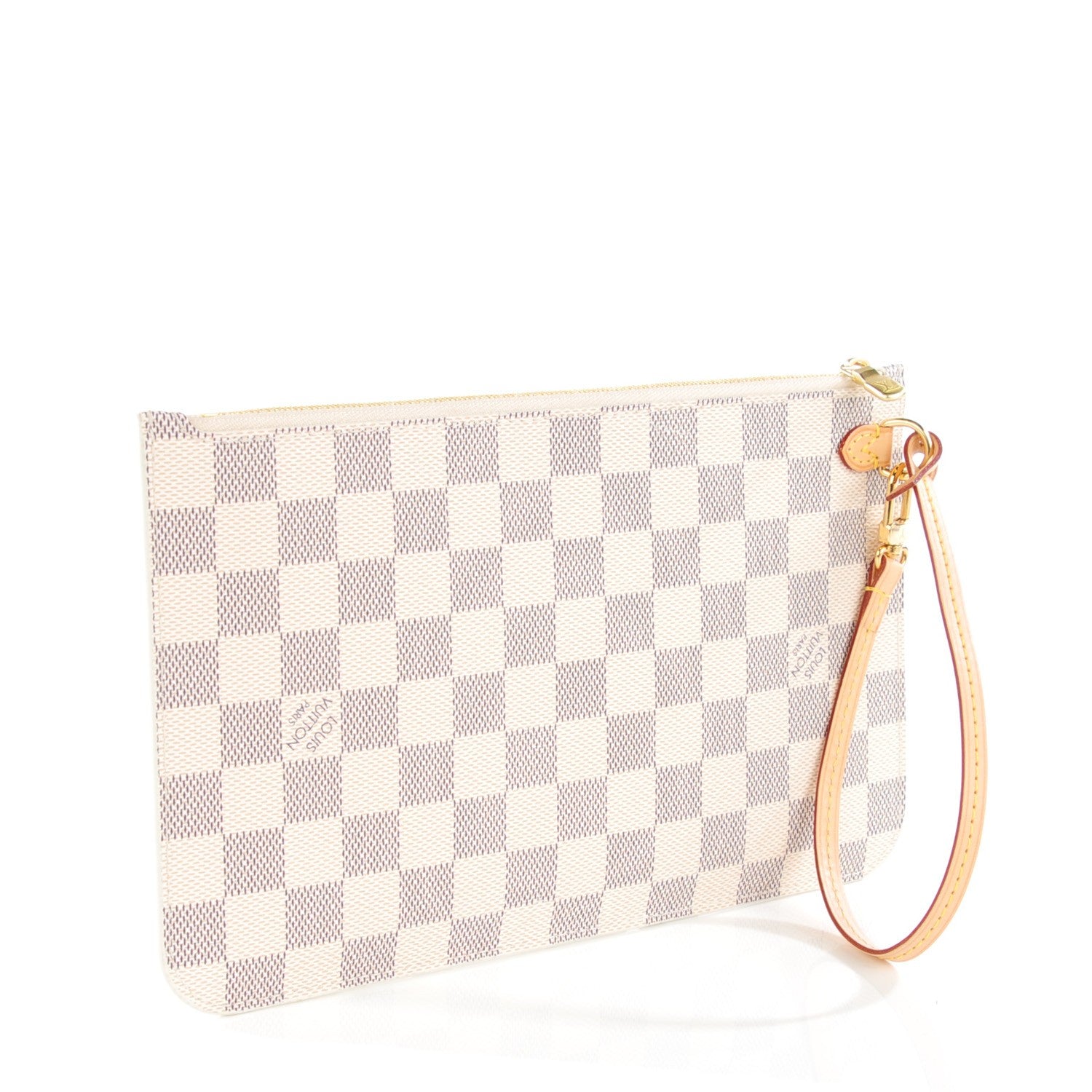 Louis Vuitton Damier Azur Neverfull MM GM Pochette 3 of 7