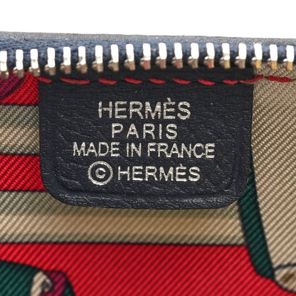 Hermes Epsom Silk'in Coin Purse Bleu Saphir 6 of 8