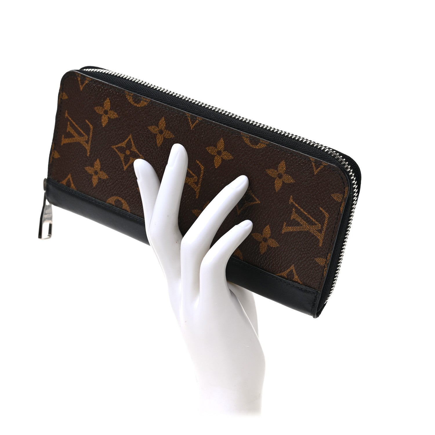 Louis Vuitton Monogram Macassar Vertical Zippy Wallet 1273900 