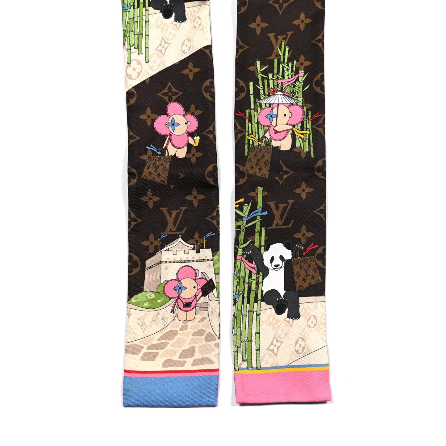 Silk Monogram 2021 Christmas Animation China Bandeau