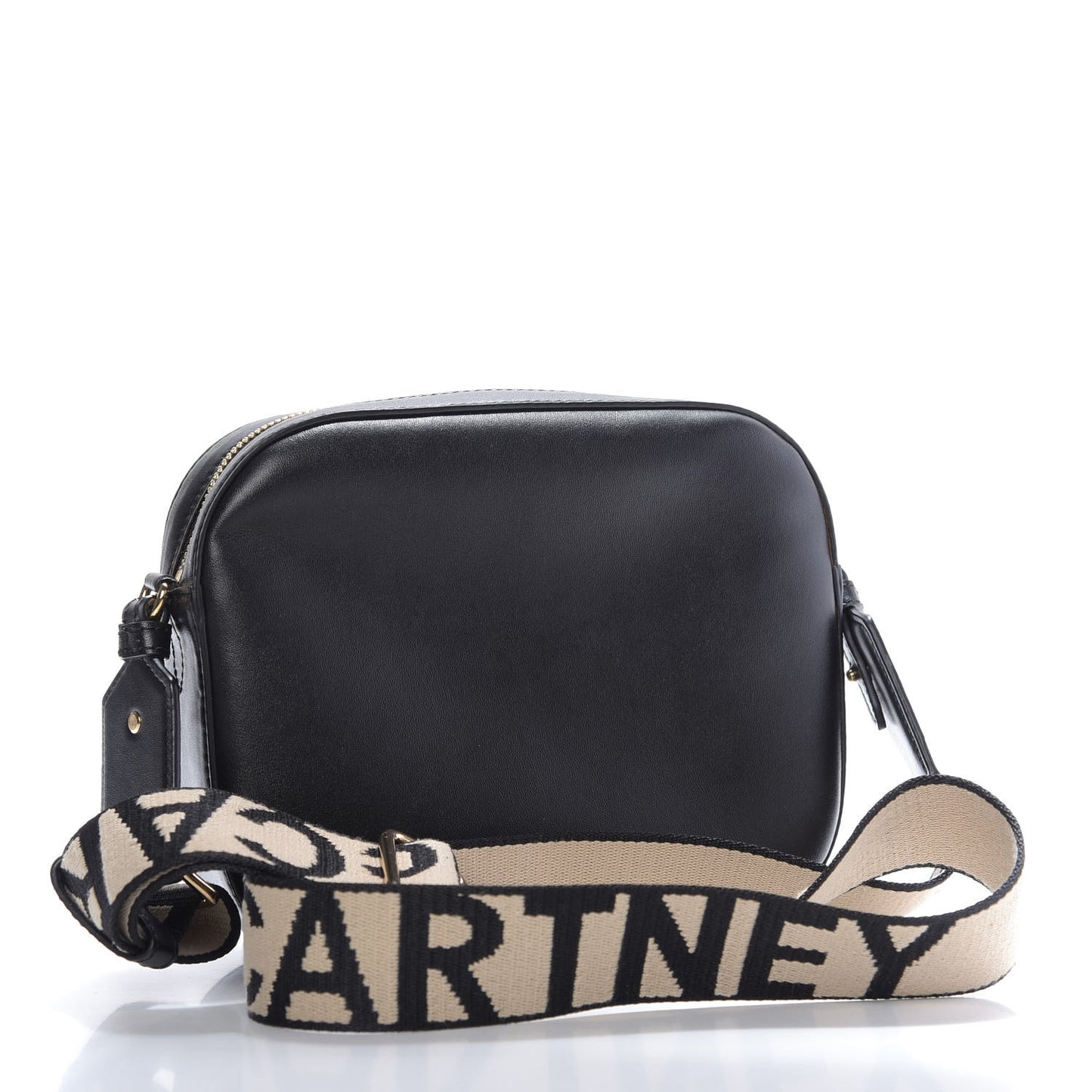 Eco Alter Nappa Perforated Logo Mini Bag Black