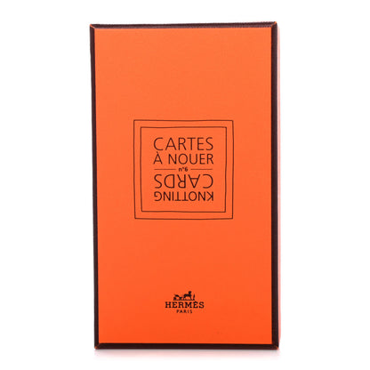 Hermes Knotting Cards Cartes A Nouer Carre Scarf Guide 1 of 4