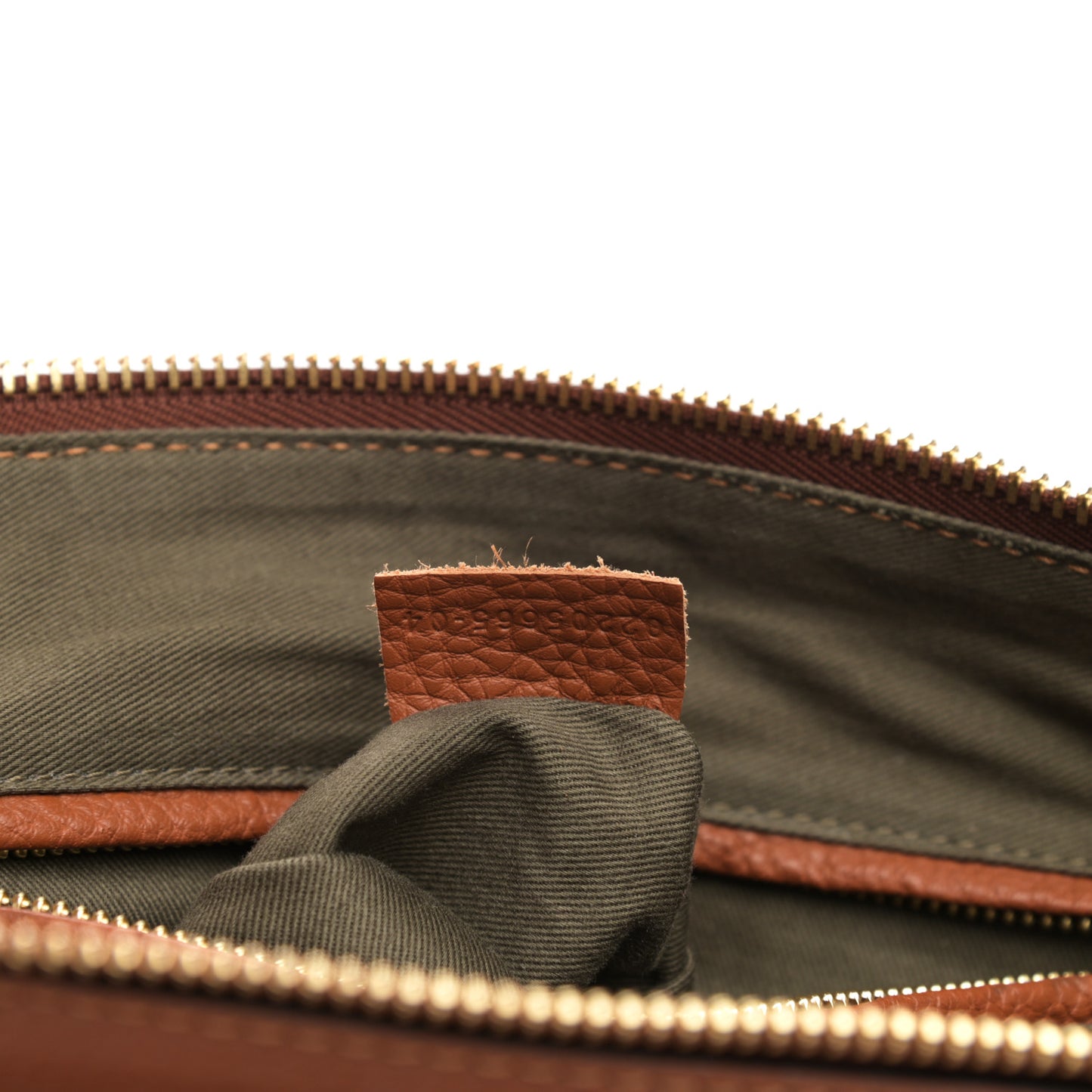 Calfskin Medium Marcie Satchel Tan