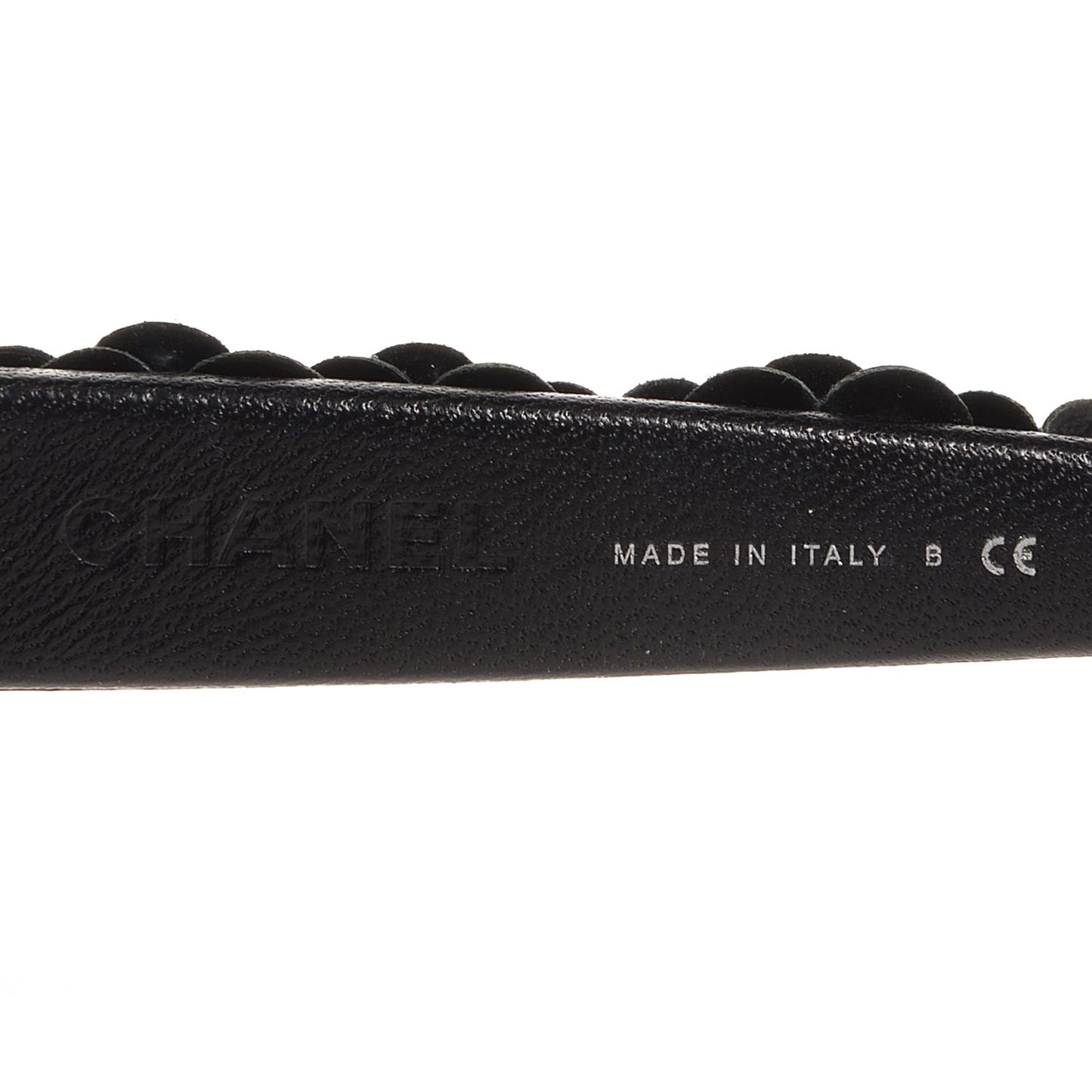 Lambskin Camellia CC Sunglasses 5318 Q Black
