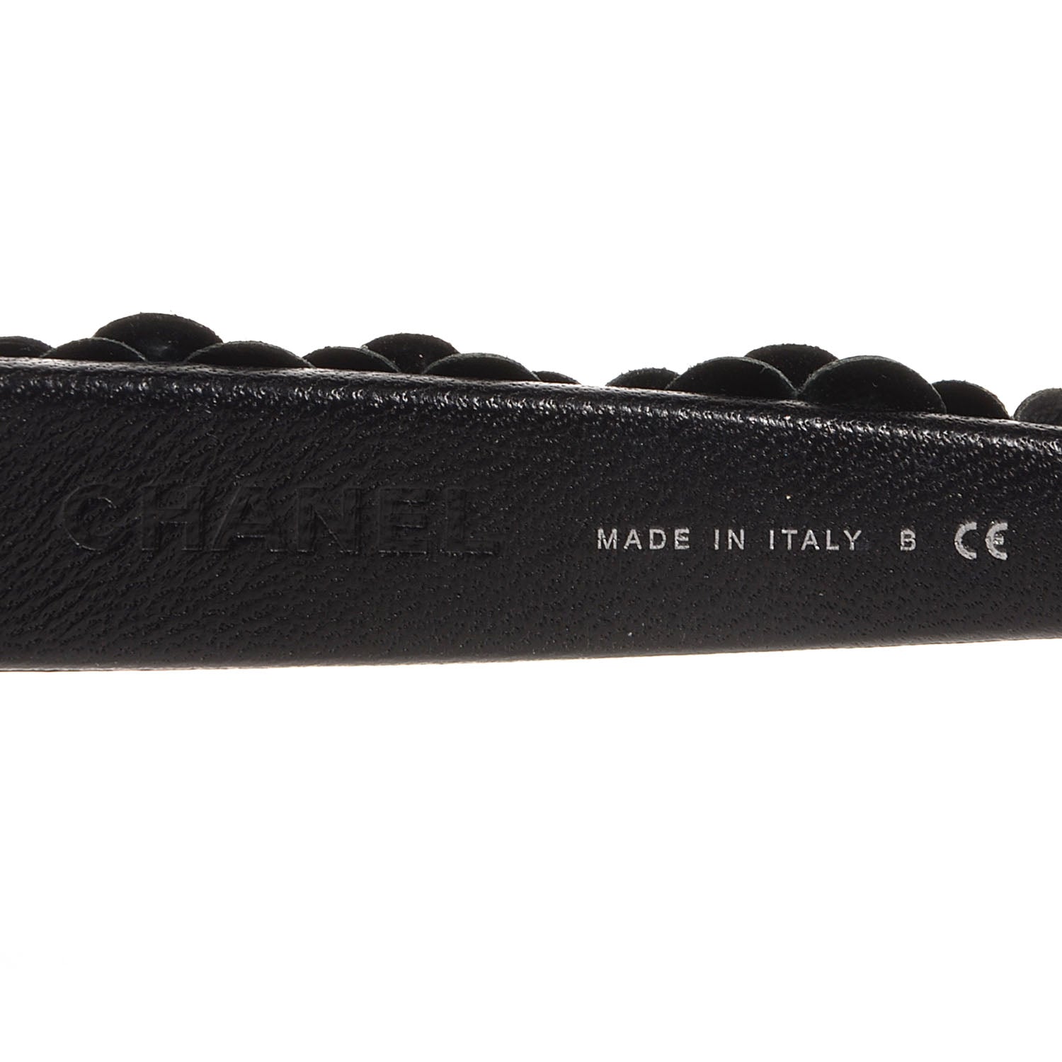 Chanel Lambskin Camellia CC Sunglasses 5318 Q Black 5 of 5