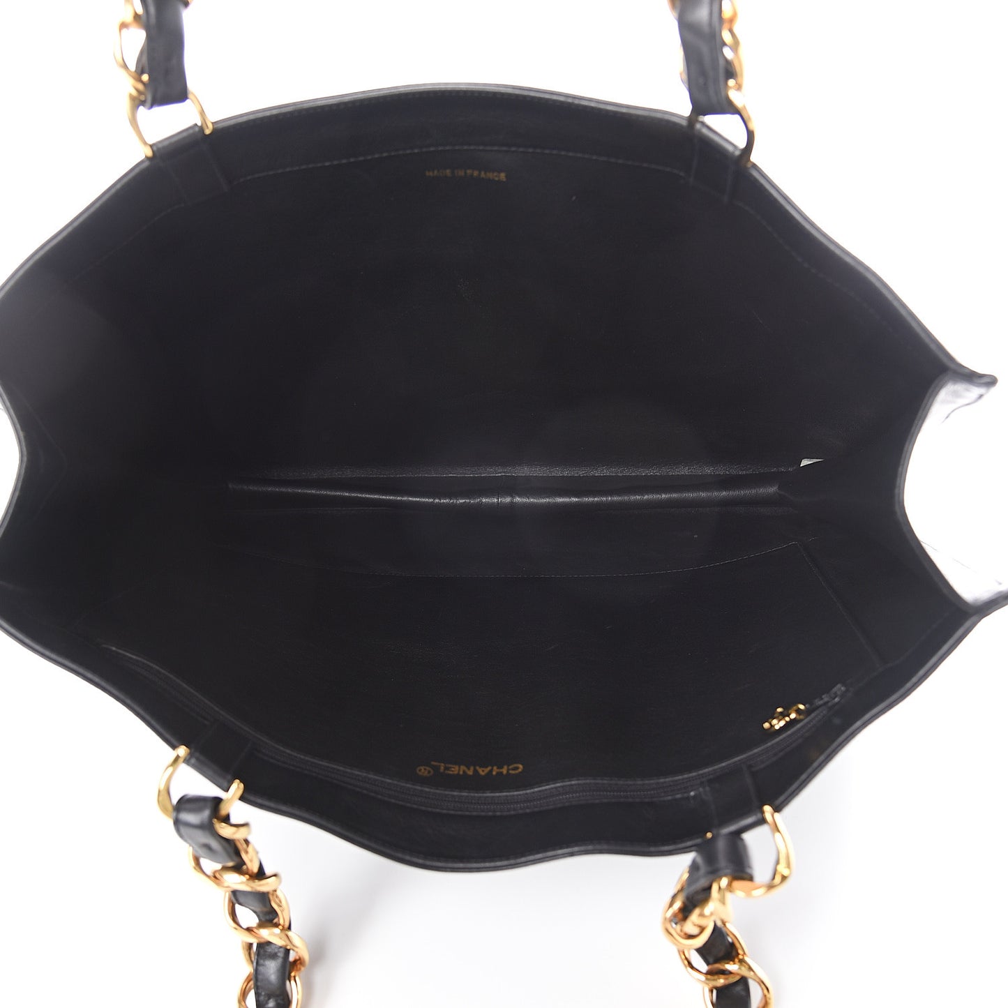 Lambskin CC Shoulder Bag Black