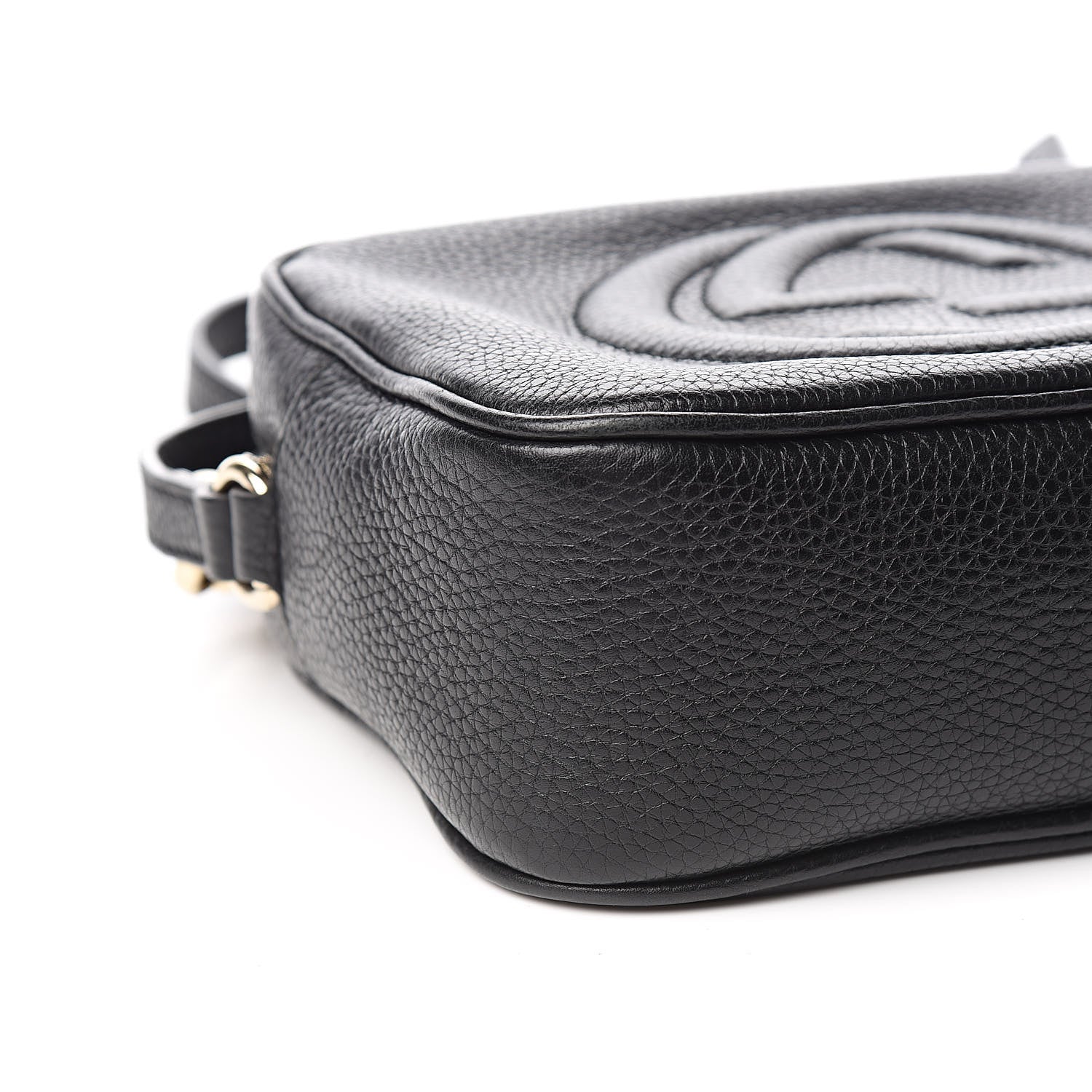 Gucci Pebbled Calfskin Small Soho Disco Bag Black 10 of 13