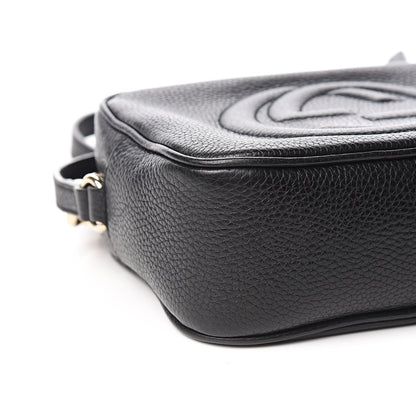 Gucci Pebbled Calfskin Small Soho Disco Bag Black 10 of 13