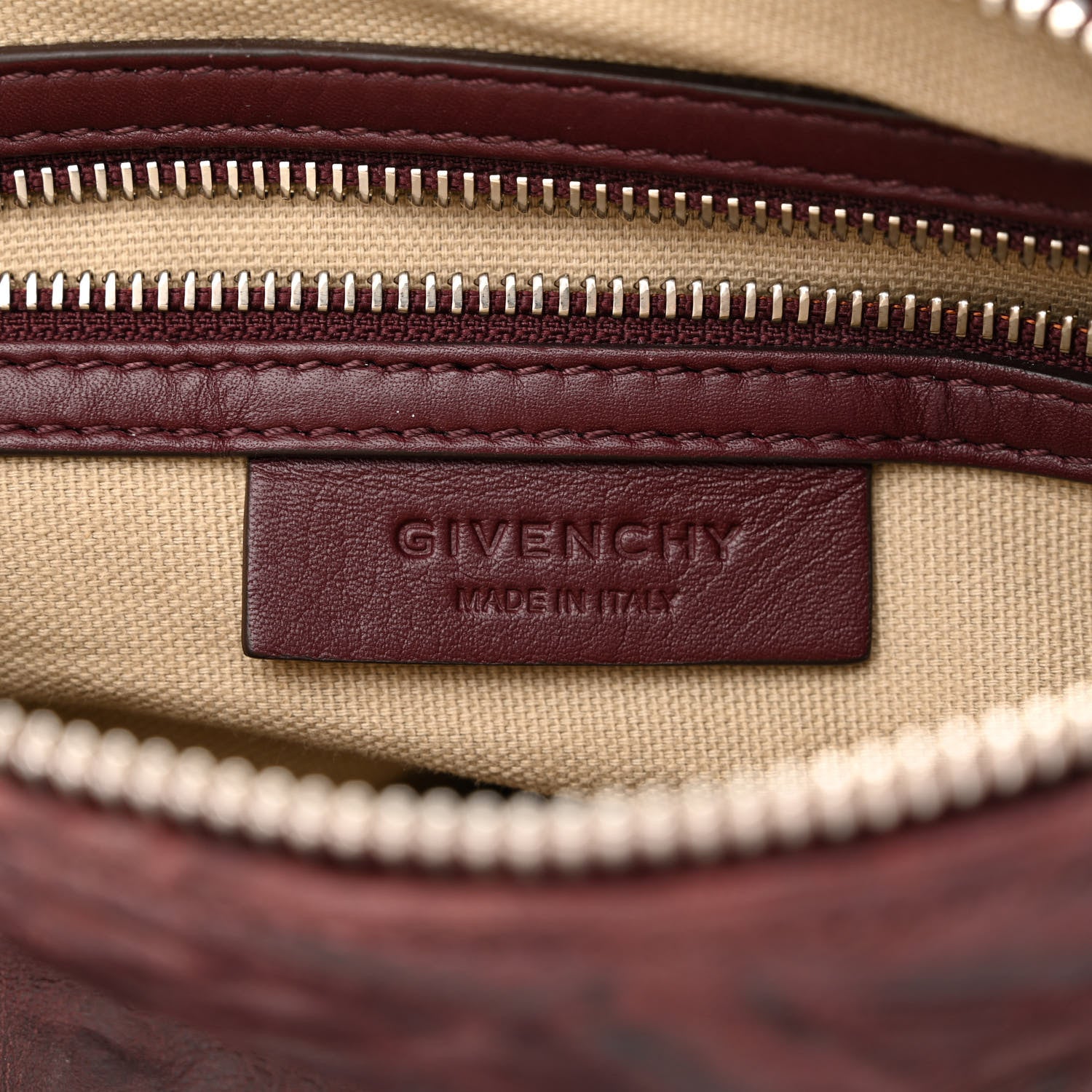 Givenchy Tumbled Sheepskin Small Pandora Oxblood 6 of 10