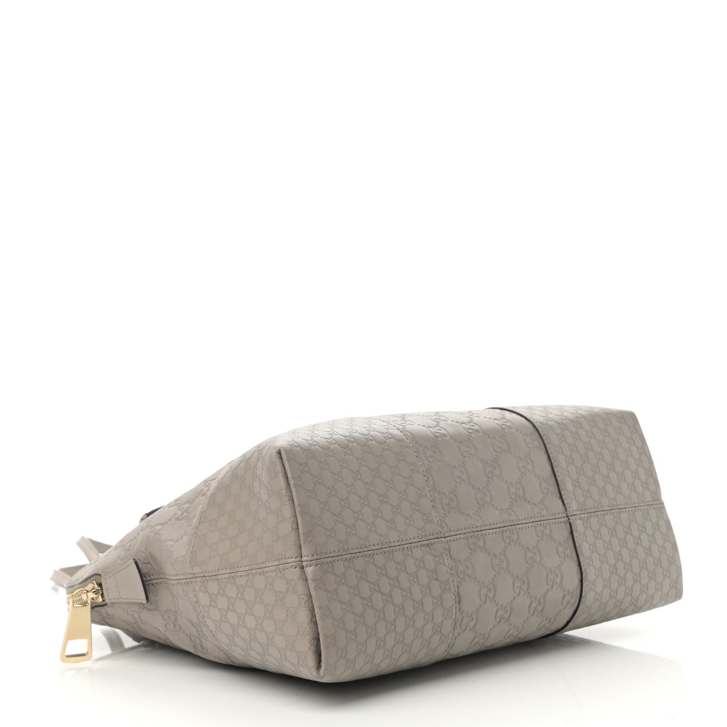 Guccissima Medium Bree Shoulder Bag Storm Grey