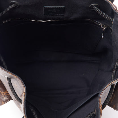 Louis Vuitton Monogram Macassar Christopher PM Backpack 7 of 9