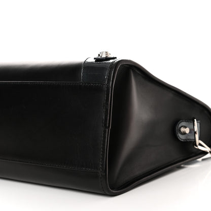 Balenciaga Smooth Calfskin Metallic Patent Giant 12 Silver Hardware City Black Gris 10 of 11