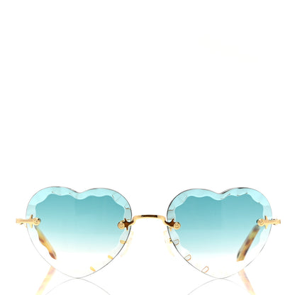 Chloe Heart Sunglasses CE150S Gold 2 of 6