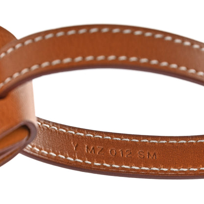 Hermes Fawn Barenia AirTag Travel Tag Fauve 4 of 6