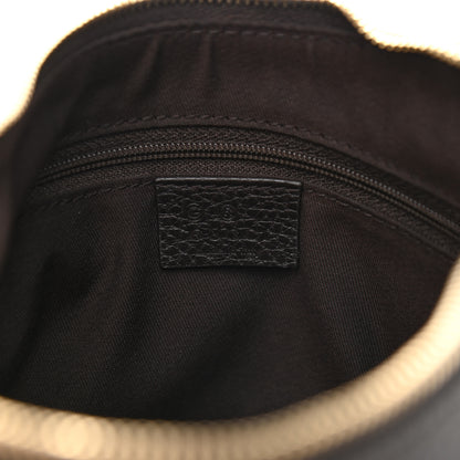Gucci Crystal Monogram D Ring Gold Hobo Brown 6 of 9