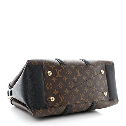 Louis Vuitton Monogram Soufflot MM Black 4 of 12