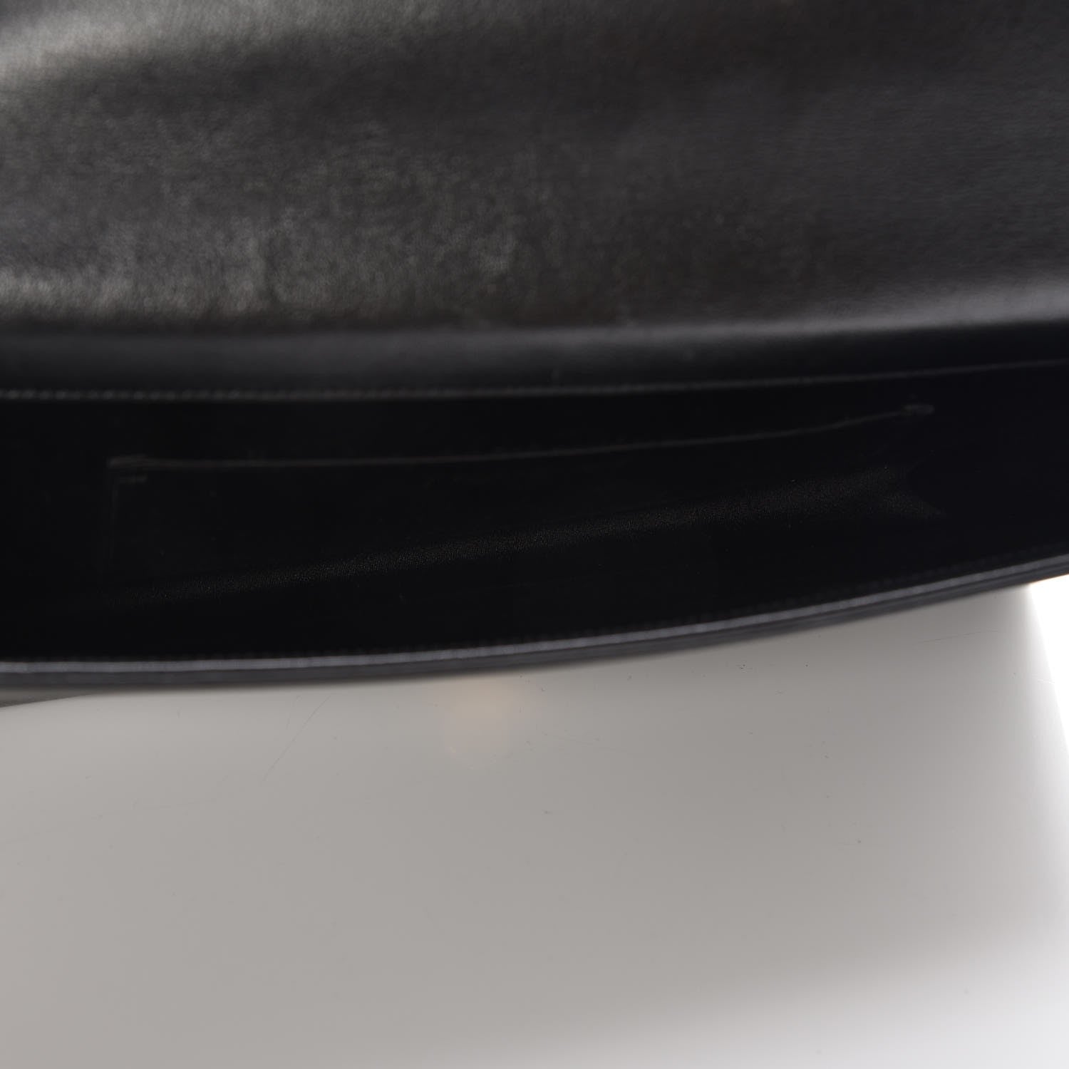 Saint Laurent Calfskin Monogram Large Belle De Jour Clutch Black 5 of 7