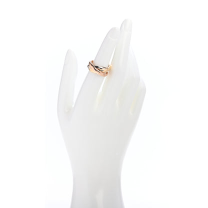 Cartier 18K Pink Yellow White Gold Classic Les Must De Cartier Trinity Ring 54 7 2 of 4