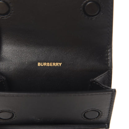 Burberry Smooth Calfskin Radford Phone Crossbody Bag Black 8 of 8