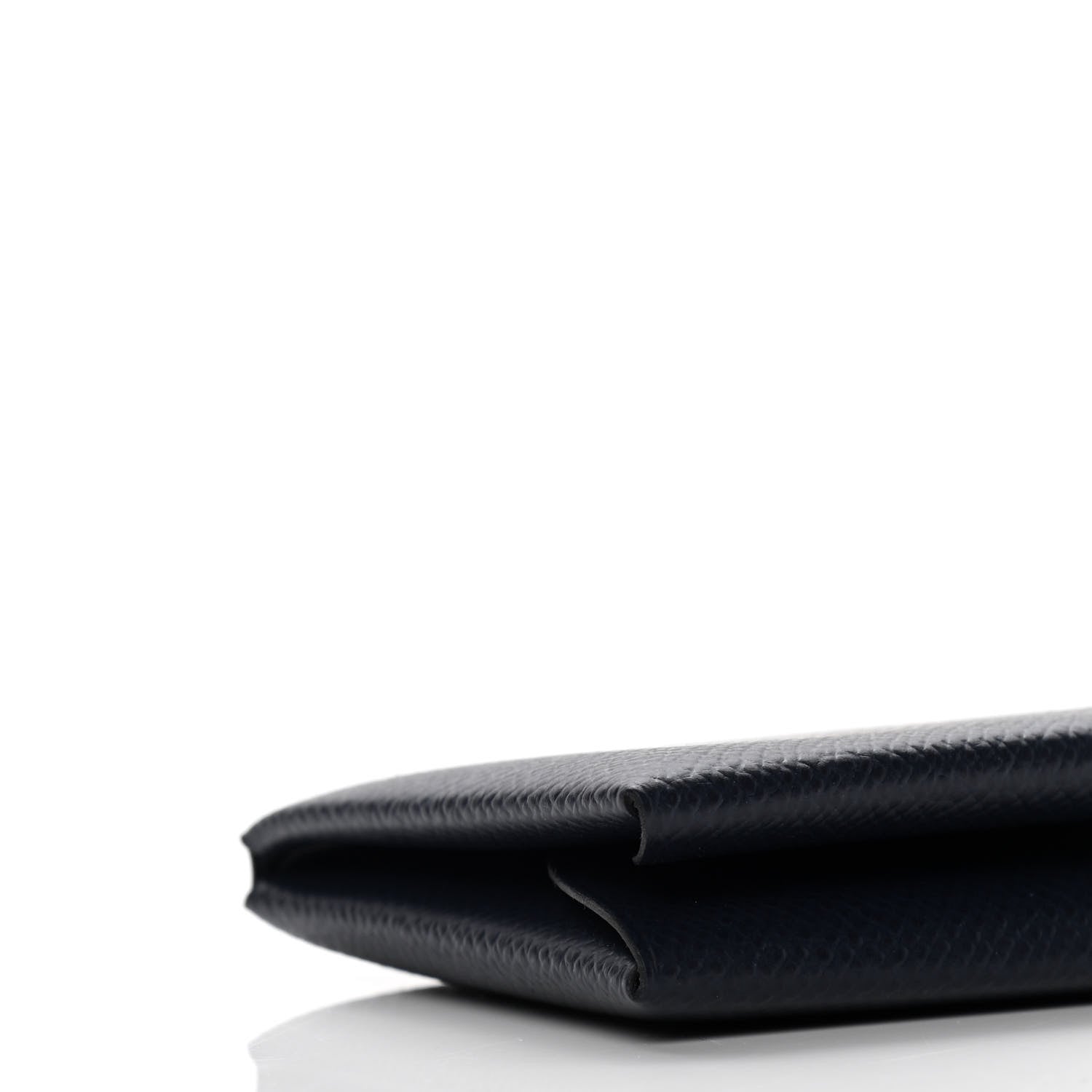 Hermes Epsom Calvi Duo Card Case Bleu Indigo 7 of 9