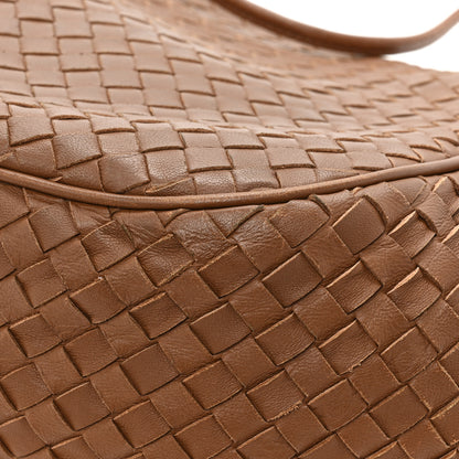 Bottega Veneta Nappa Intrecciato Small Messenger Flap Noce 16 of 18
