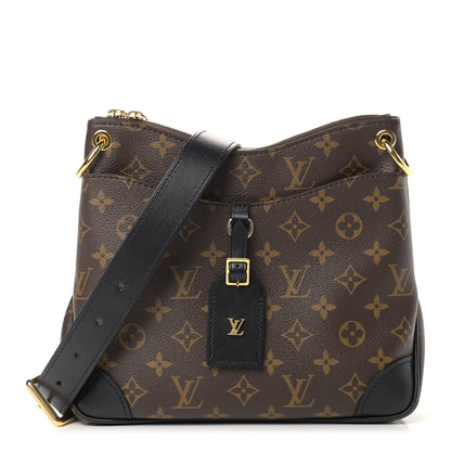 Louis Vuitton Monogram Odeon PM Black 1 of 10