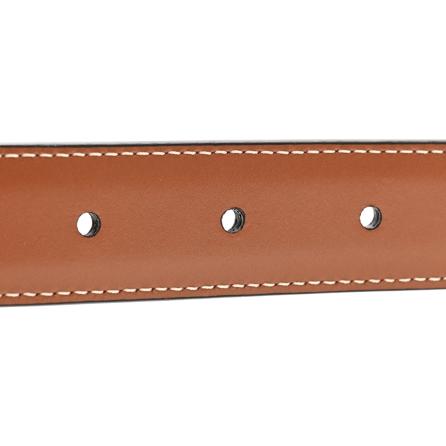 Natural Calfskin Medium 25mm Triomphe Belt 90 36 Tan