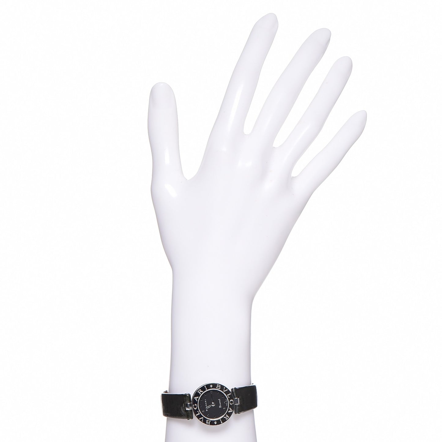 Stainless Steel Calfskin 22mm B.Zero1 Quartz Watch Black