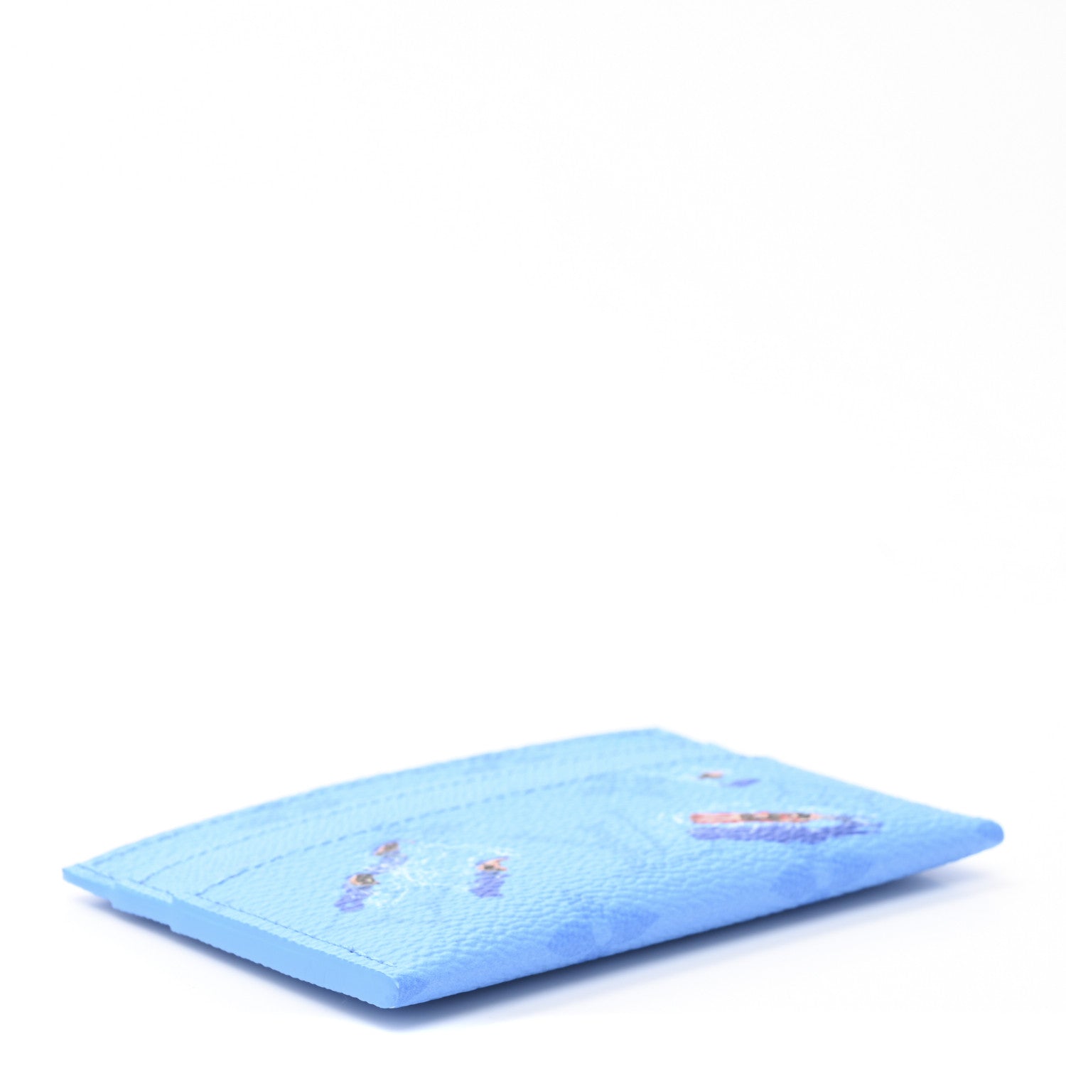 Louis Vuitton Monogram Double Card Holder Blue lagoon 4 of 8