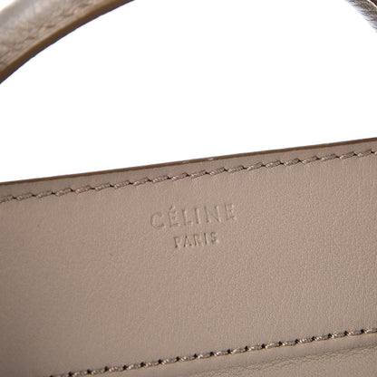 Celine Supple Calfskin Medium Phantom Luggage Beige 6 of 8