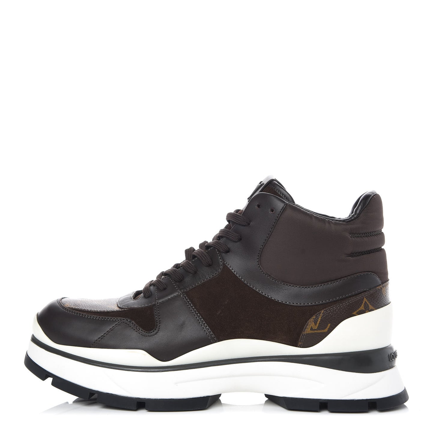 Nylon Monogram Kick-Off Sneaker Boots 7.5