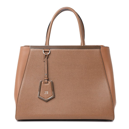 Fendi Vitello Elite Regular 2Jours Tote Orzo 1 of 11