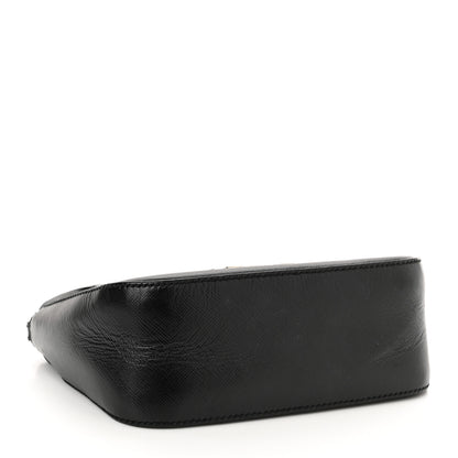 Salvatore Ferragamo Saffiano Paris Crossbody Bag Black 4 of 12