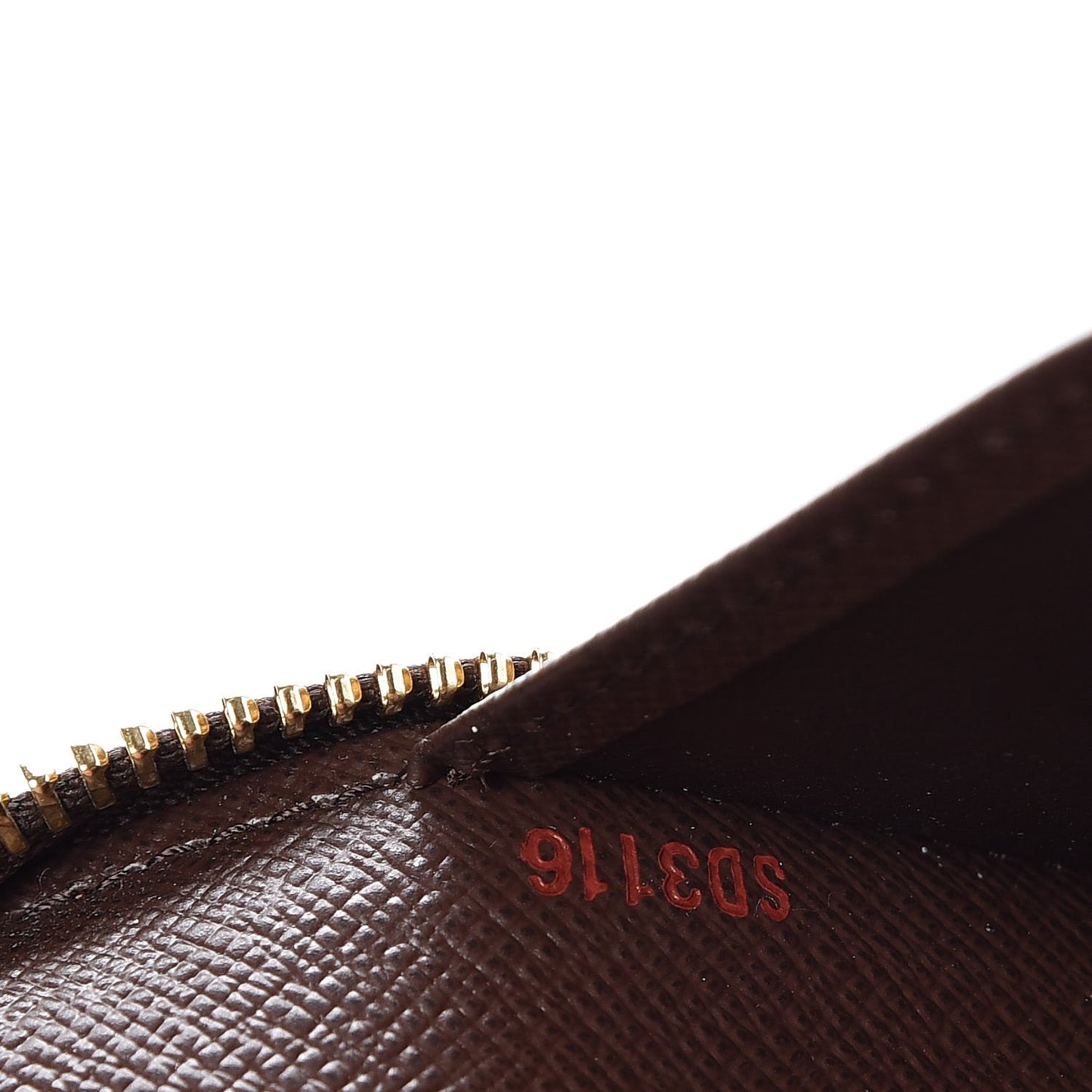Damier Ebene Zippy Organizer Wallet