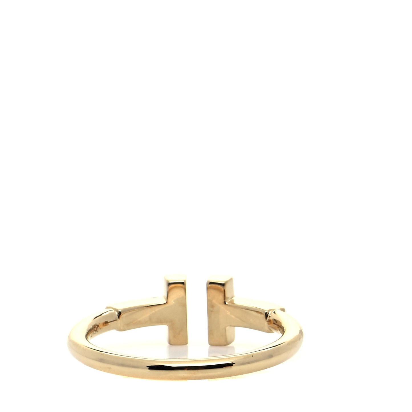 18K Yellow Gold T Wire Ring 49 5