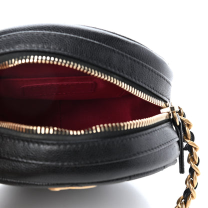 Chanel Caviar Quilted Small Round Evening Bag Black 5 of 9