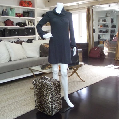 Prada Calf Hair Leopard Print Rollaway 2 of 15