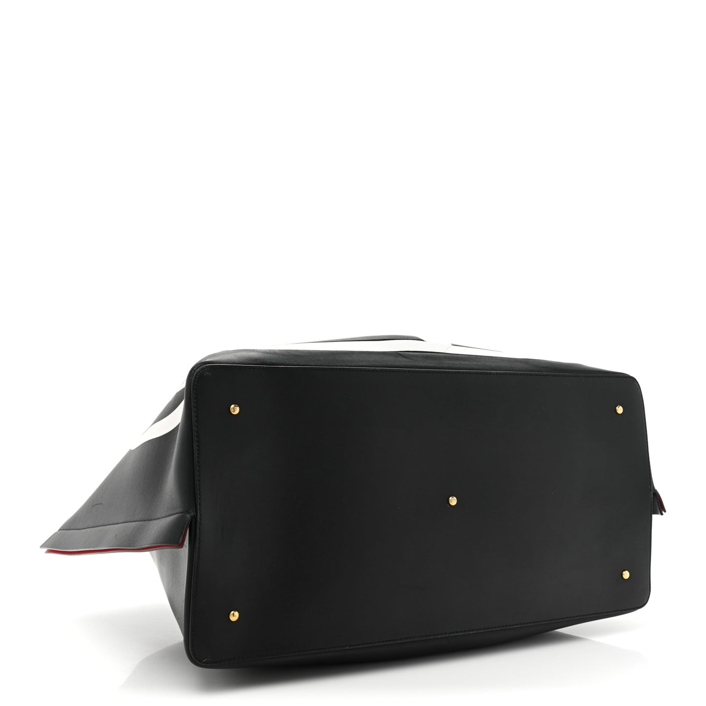 Nappa VLogo Medium Escape Tote Black