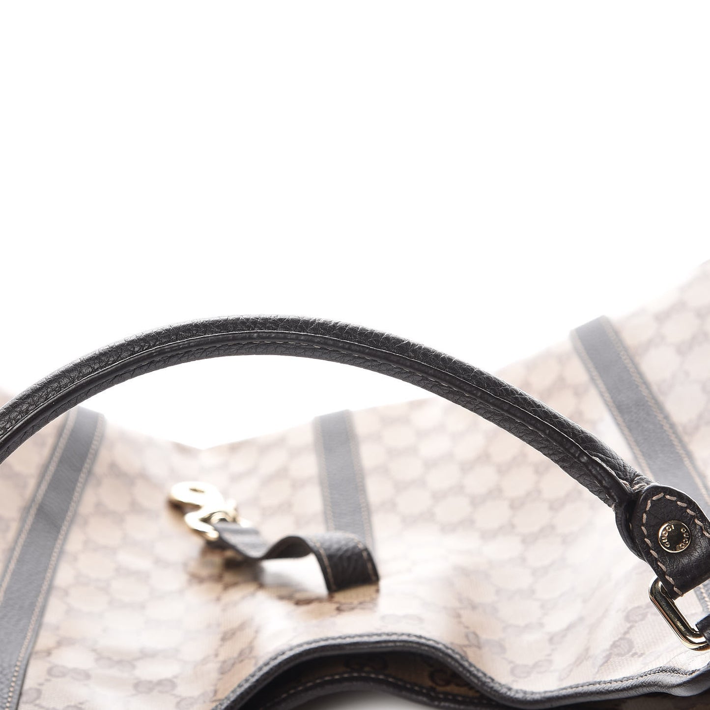 Crystal Monogram Dollar Calfskin Medium Joy Shoulder Bag Beige Ebony Testa Di Moro