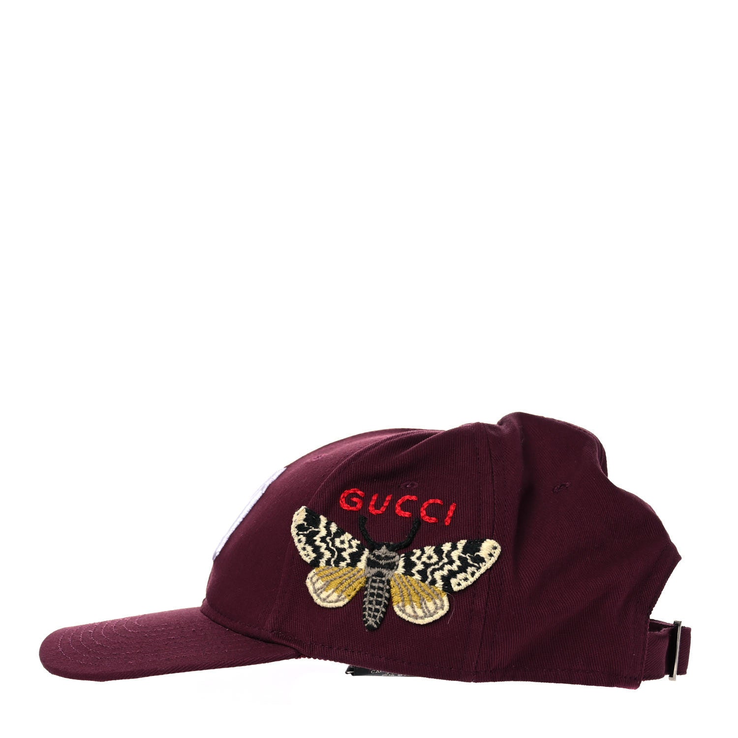 Gucci X MLB Cotton NY Yankees Baseball Hat 57-61 Lacquer 3 of 9